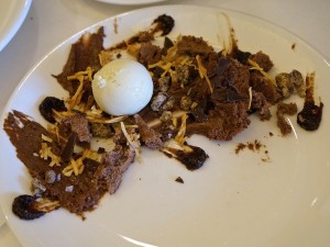 Dessert at Blackbird